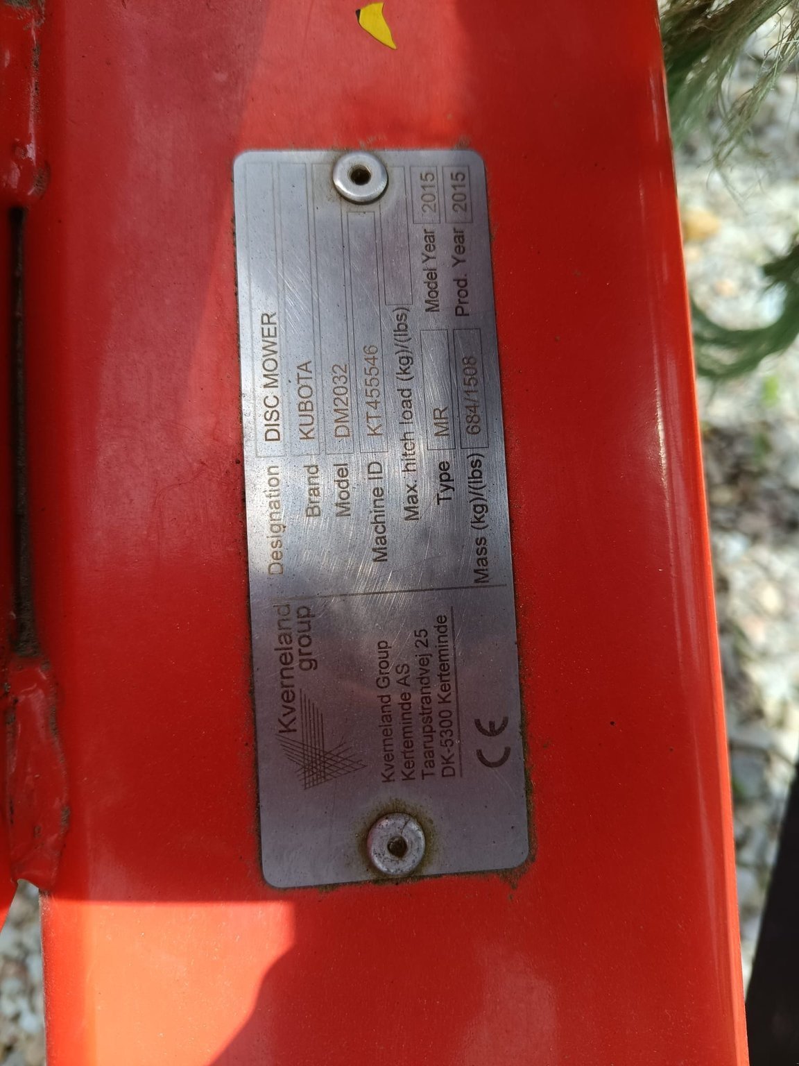 Mähwerk типа Kubota DM2032, Gebrauchtmaschine в Le Horps (Фотография 7)