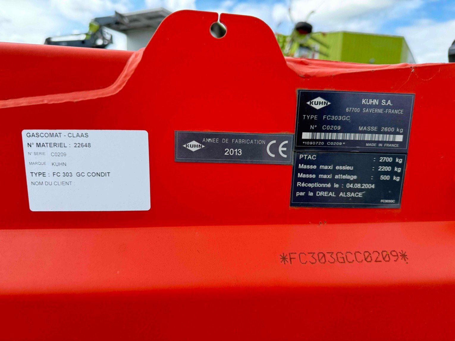 Mähwerk του τύπου Kuhn Faucheuse conditionneuse FC 303 GC Kuhn, Gebrauchtmaschine σε SAINT GAUDENS (Φωτογραφία 11)