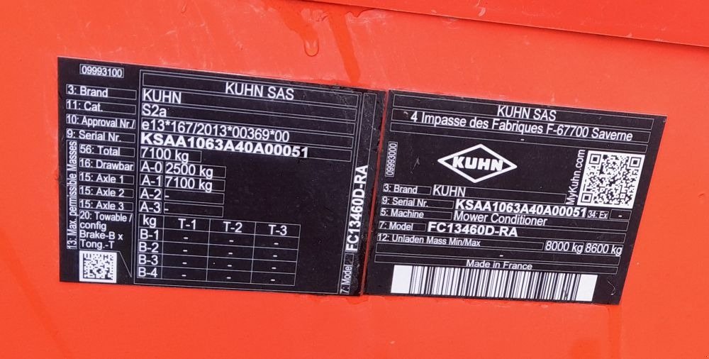 Mähwerk of the type Kuhn FC 13460 RA, Neumaschine in Bad Freienwalde (Picture 7)