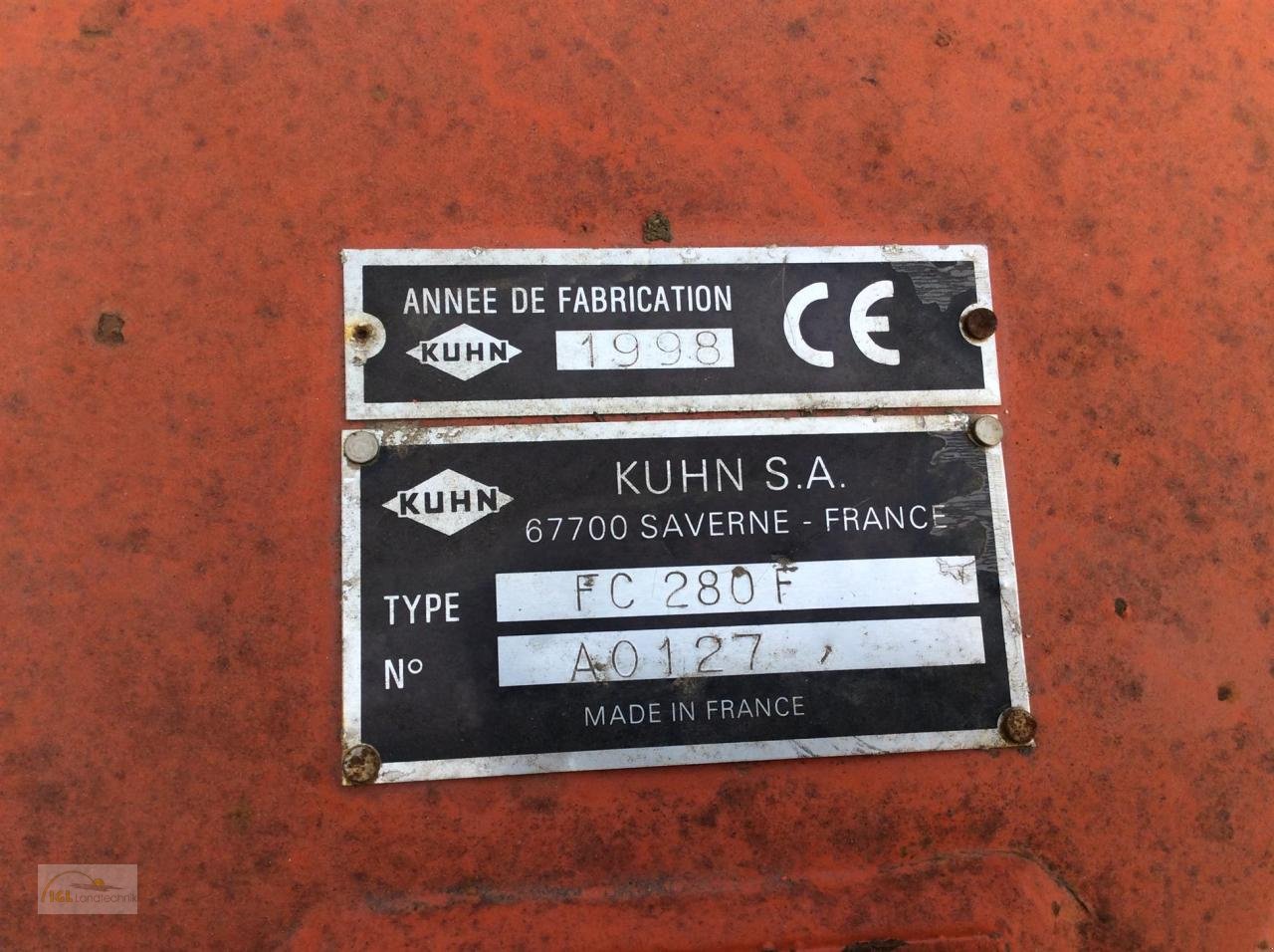 Mähwerk typu Kuhn FC 280 F, Gebrauchtmaschine v Pfreimd (Obrázek 5)