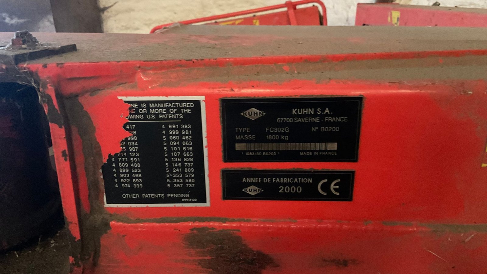 Mähwerk del tipo Kuhn FC 302G, Gebrauchtmaschine en Varde (Imagen 4)