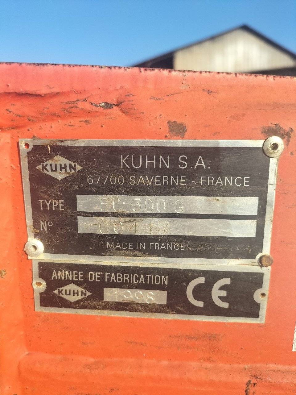 Mähwerk typu Kuhn FC 303 g, Gebrauchtmaschine v VARZY (Obrázek 2)