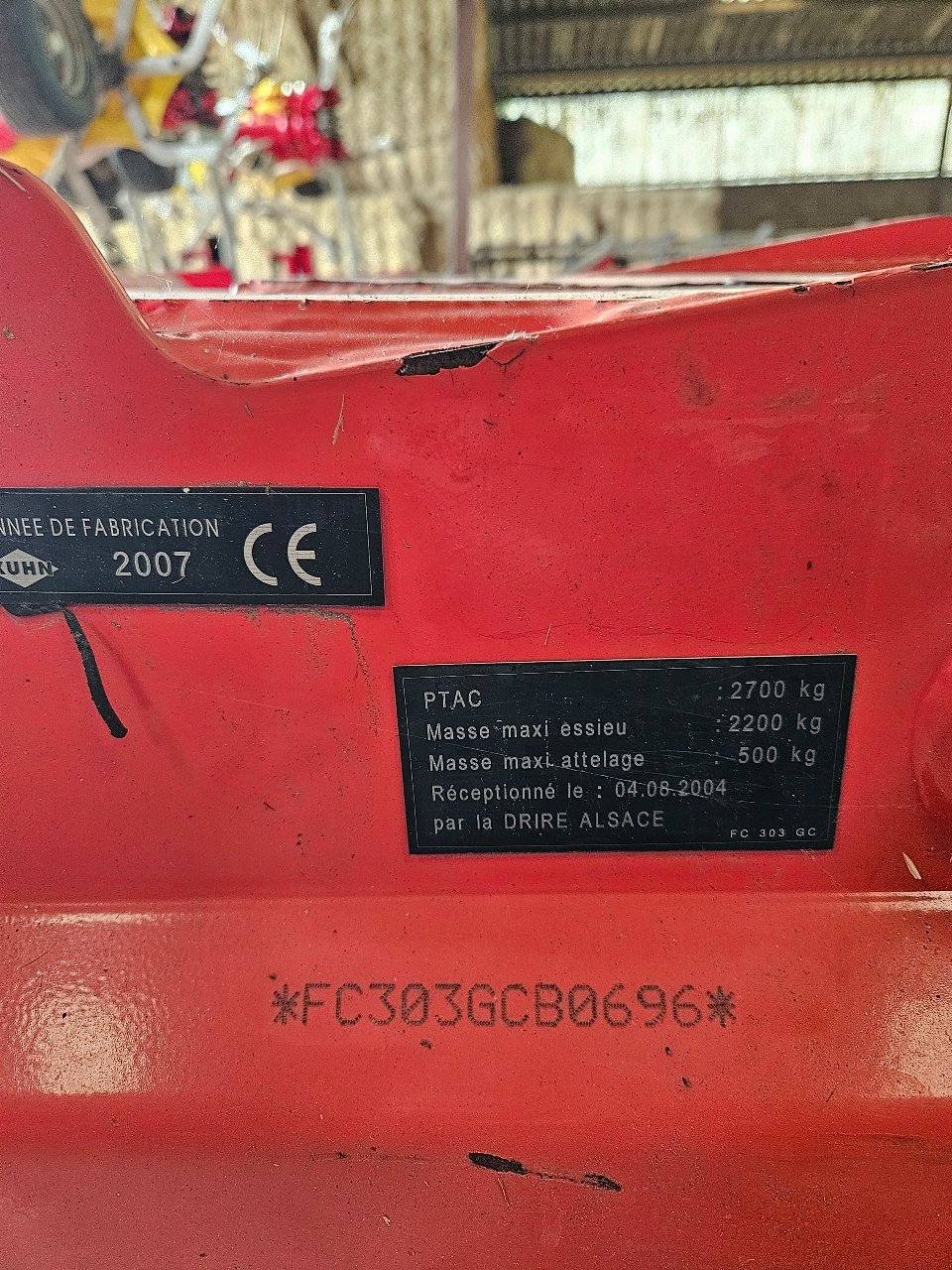 Mähwerk of the type Kuhn FC 303 GC, Gebrauchtmaschine in MANDRES-SUR-VAIR (Picture 8)