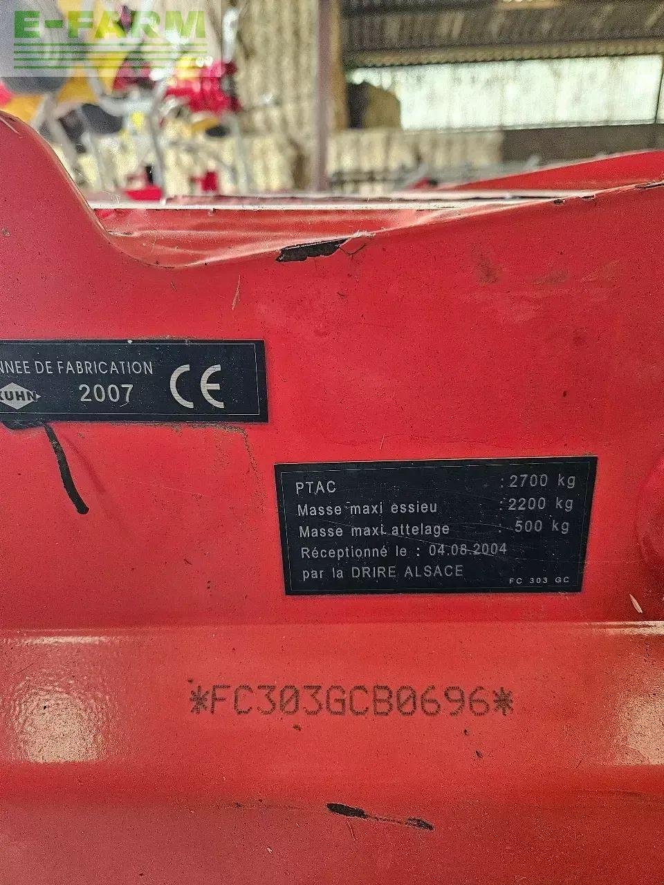 Mähwerk typu Kuhn fc 303 gc, Gebrauchtmaschine v CHAUVONCOURT (Obrázek 7)