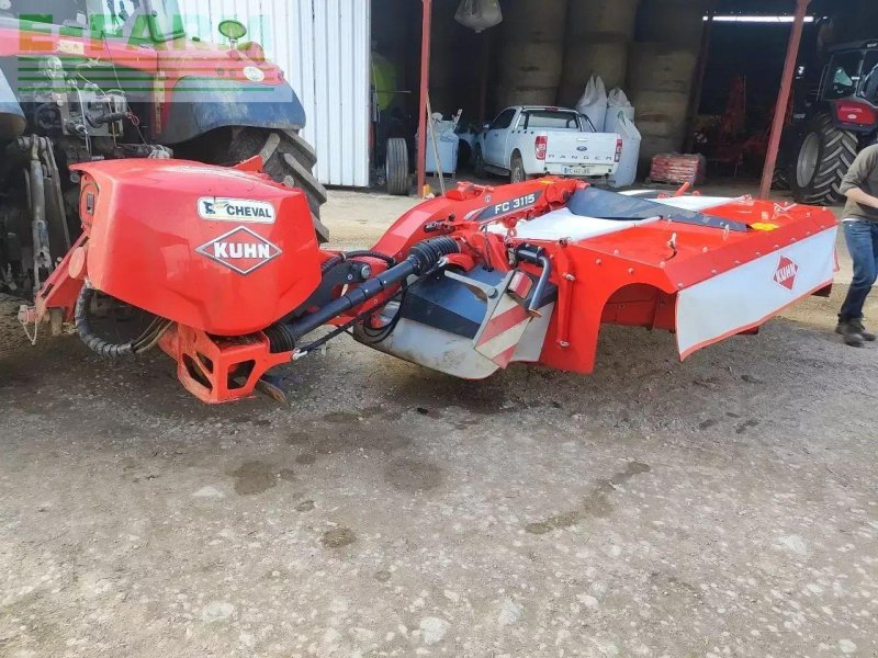 Mähwerk del tipo Kuhn fc 3115 d ff, Gebrauchtmaschine en CHAUVONCOURT
