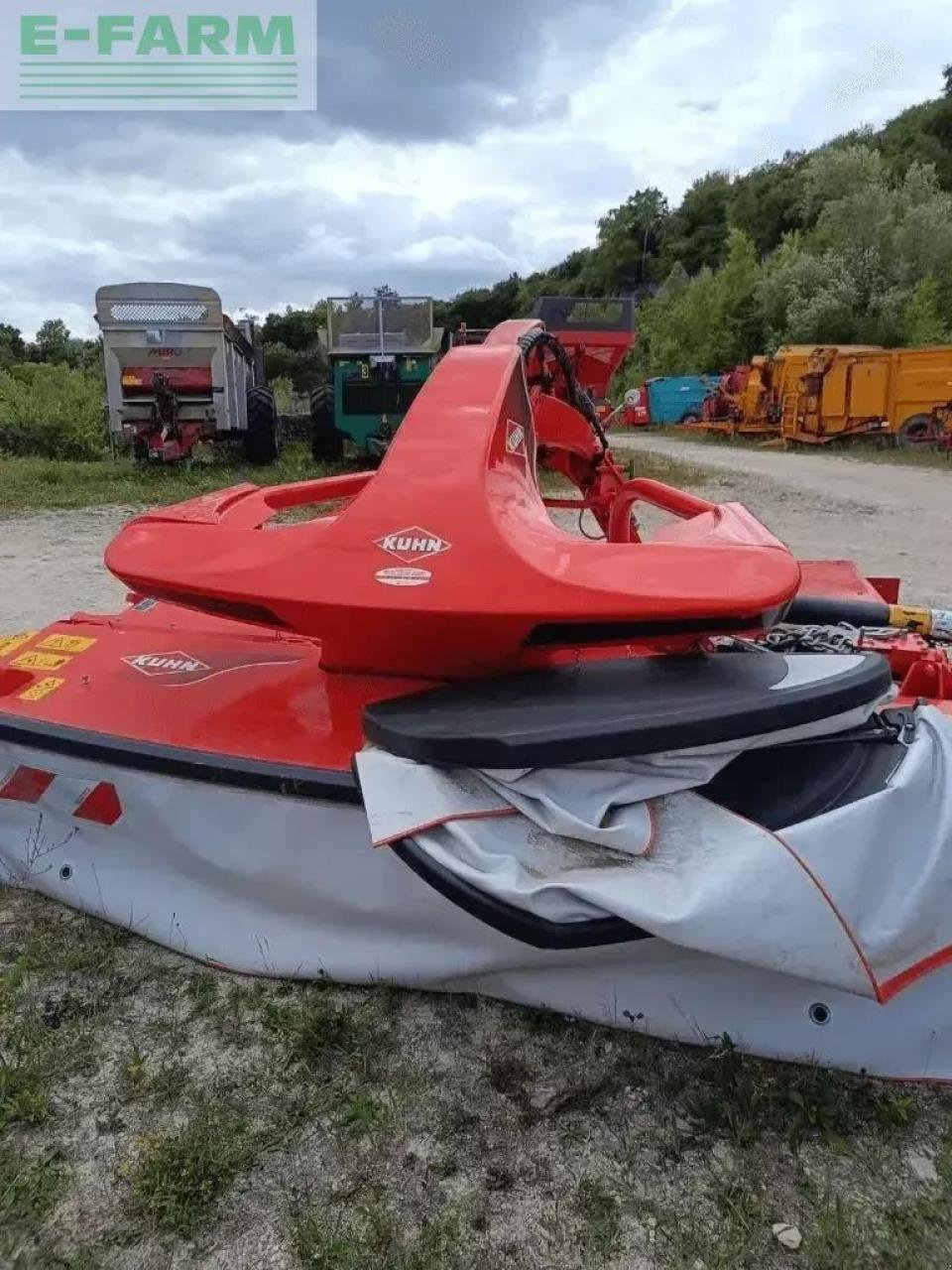 Mähwerk des Typs Kuhn fc 3125 df-ff, Gebrauchtmaschine in CHAUVONCOURT (Bild 1)