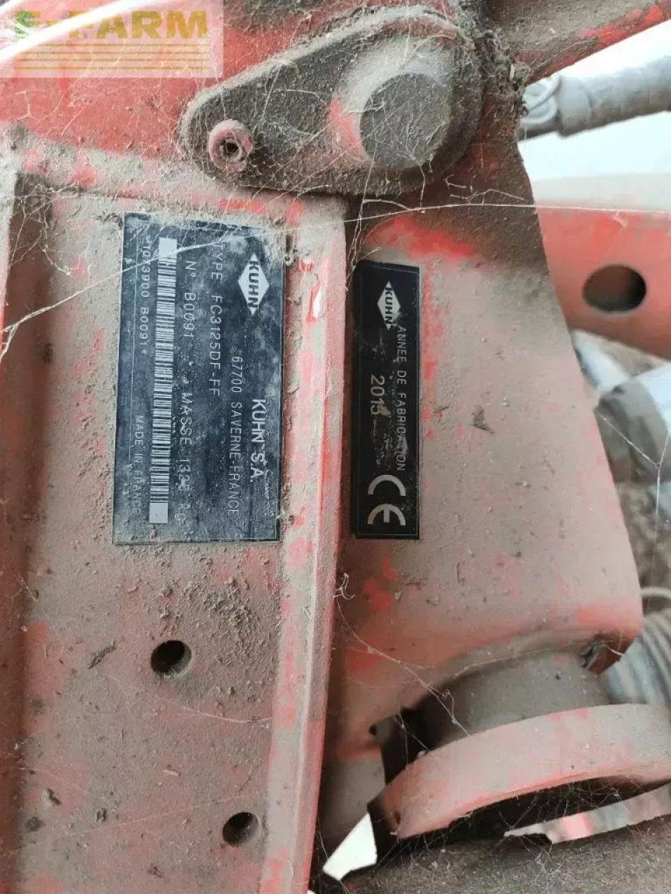 Mähwerk des Typs Kuhn fc 3125 df-ff, Gebrauchtmaschine in CHAUVONCOURT (Bild 5)