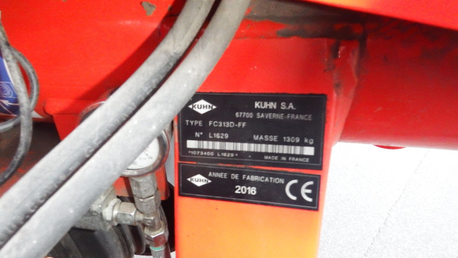 Mähwerk za tip Kuhn FC 313 D, Gebrauchtmaschine u Hobro (Slika 6)