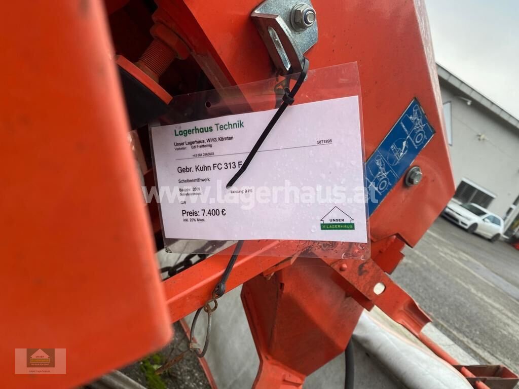 Mähwerk of the type Kuhn FC 313 F, Gebrauchtmaschine in Klagenfurt (Picture 3)