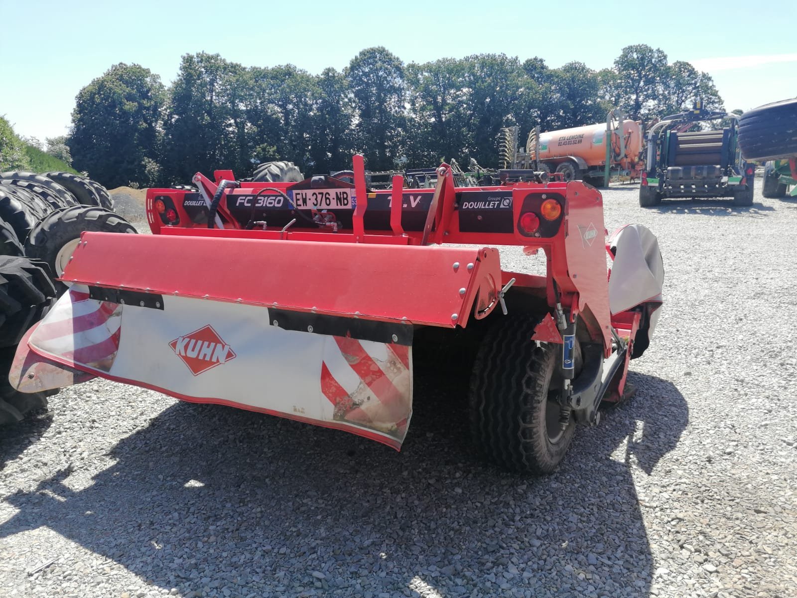 Mähwerk du type Kuhn FC 3160, Gebrauchtmaschine en Aron (Photo 9)