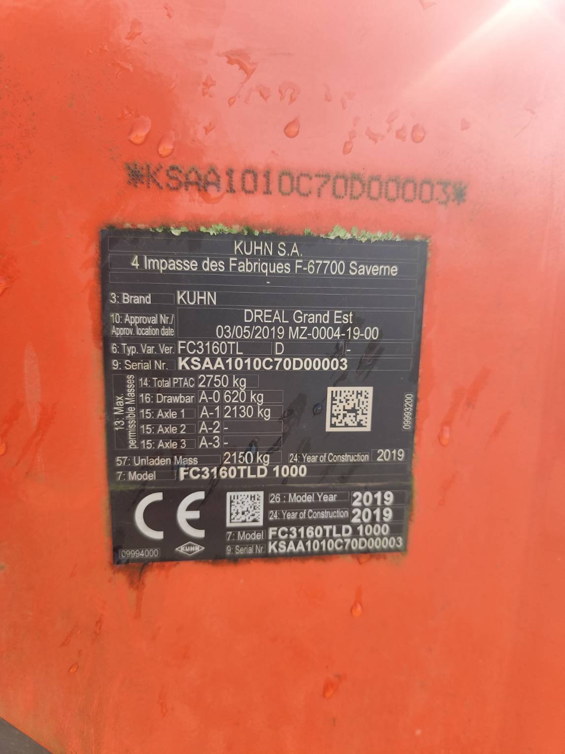 Mähwerk of the type Kuhn FC 3160, Gebrauchtmaschine in Le Horps (Picture 10)