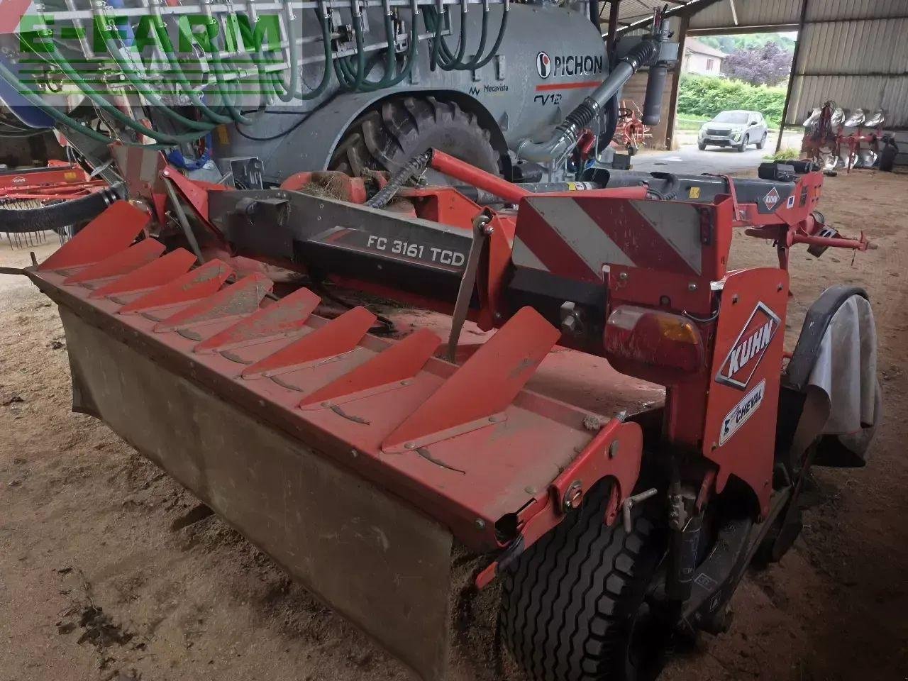 Mähwerk of the type Kuhn fc 3161 tcd, Gebrauchtmaschine in CHAUVONCOURT (Picture 2)