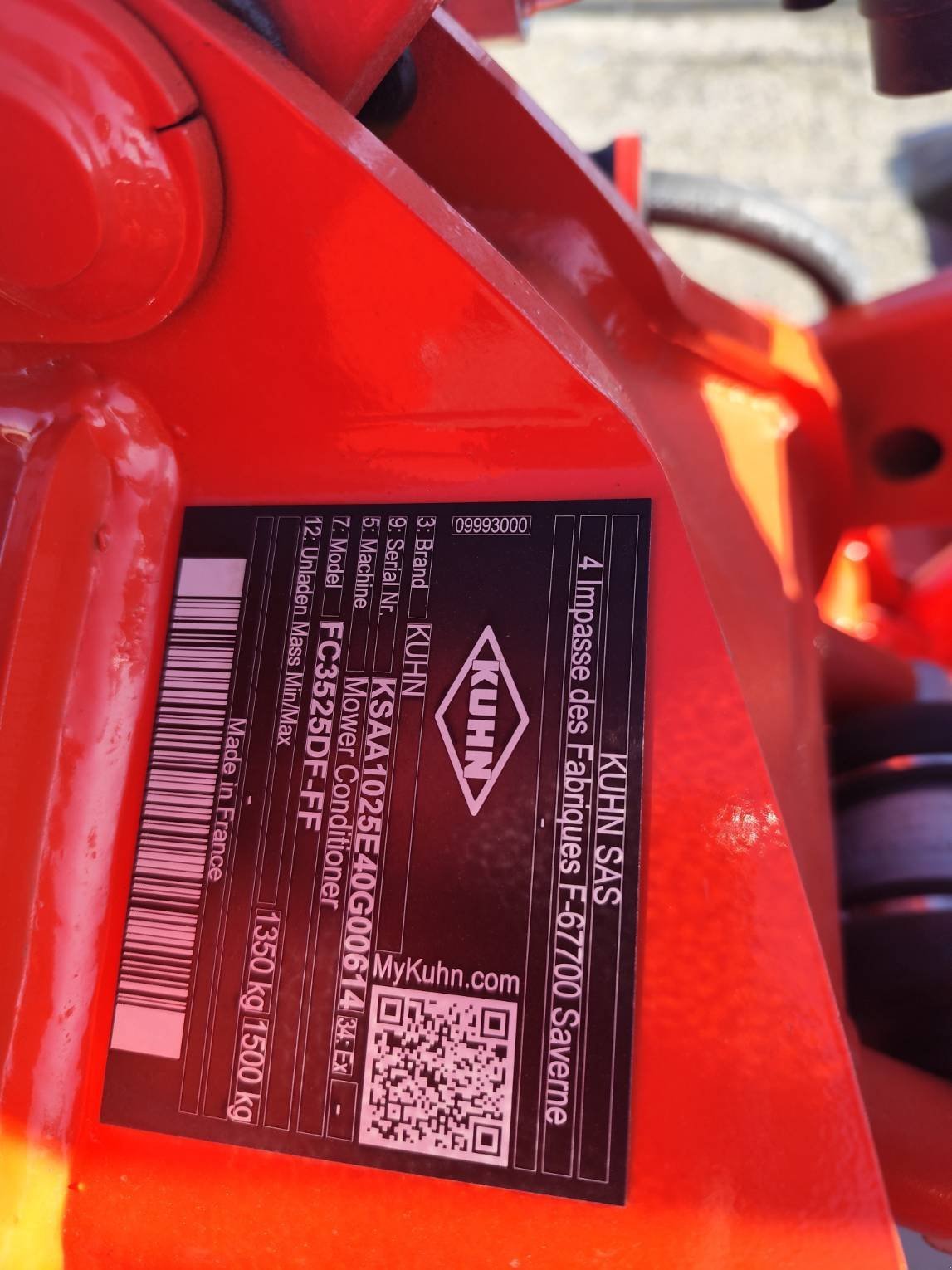 Mähwerk типа Kuhn FC 3525 FRONTALE, Gebrauchtmaschine в Le Horps (Фотография 7)