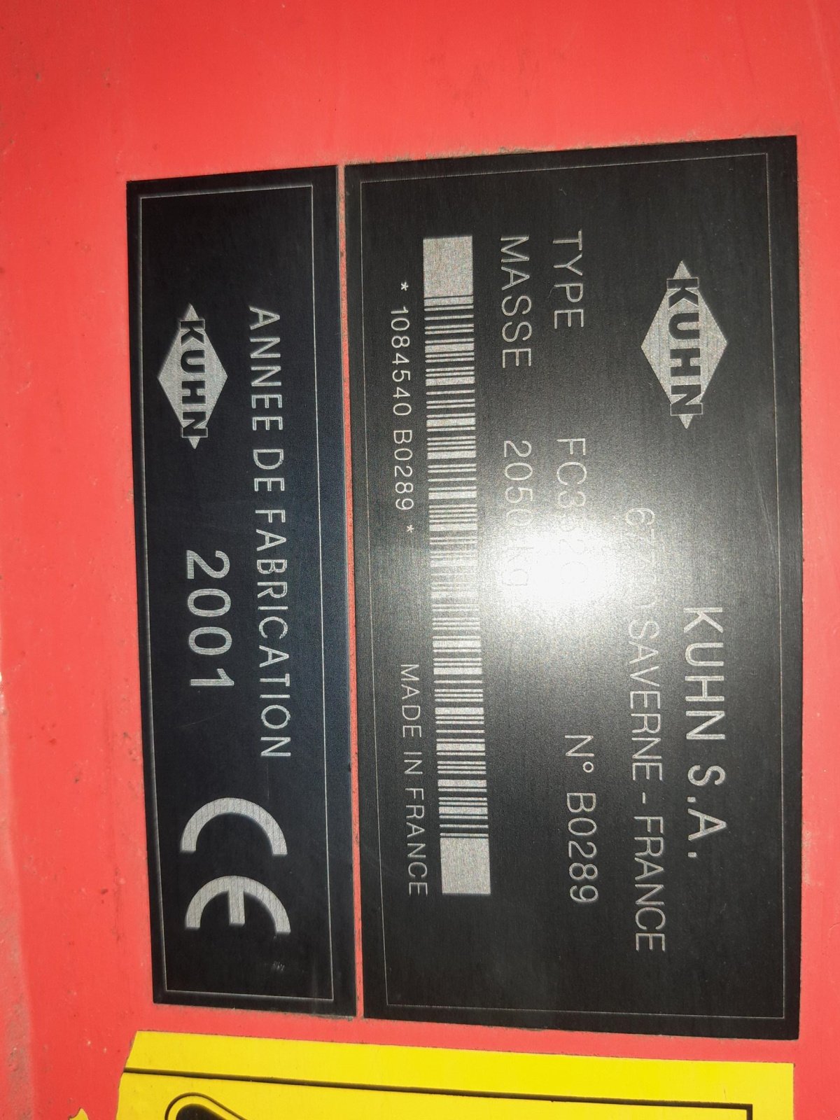 Mähwerk Türe ait Kuhn FC 352G, Gebrauchtmaschine içinde Thisted (resim 3)