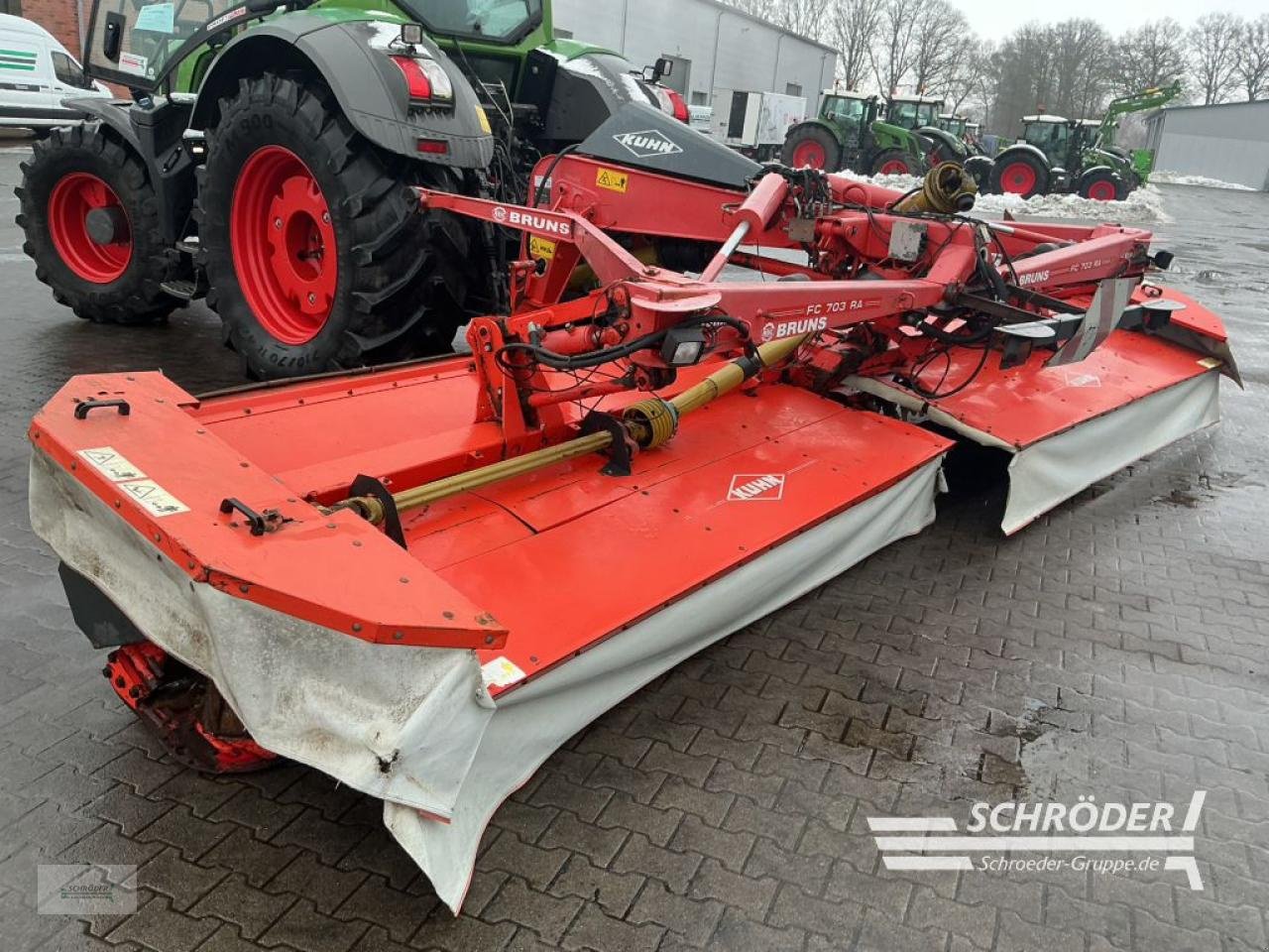 Mähwerk del tipo Kuhn FC 703 RA, Gebrauchtmaschine en Lastrup (Imagen 4)