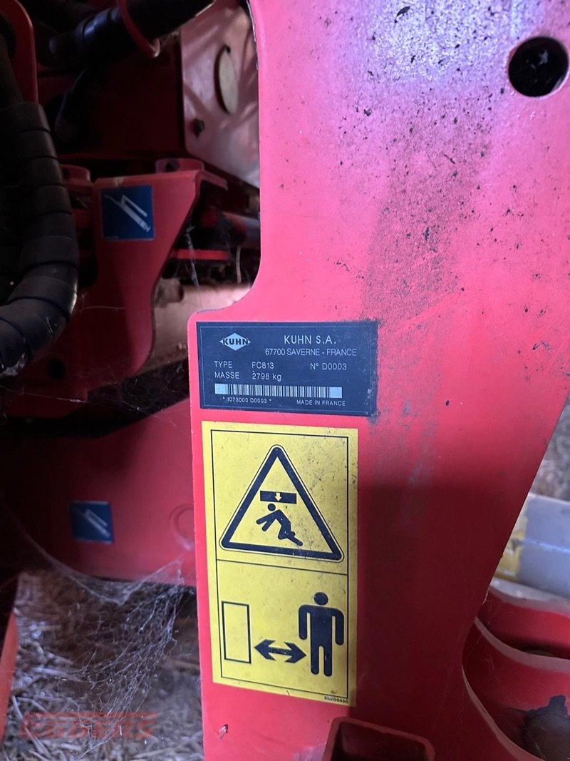 Mähwerk del tipo Kuhn FC 813 Lift Control, Gebrauchtmaschine en Suhlendorf (Imagen 7)