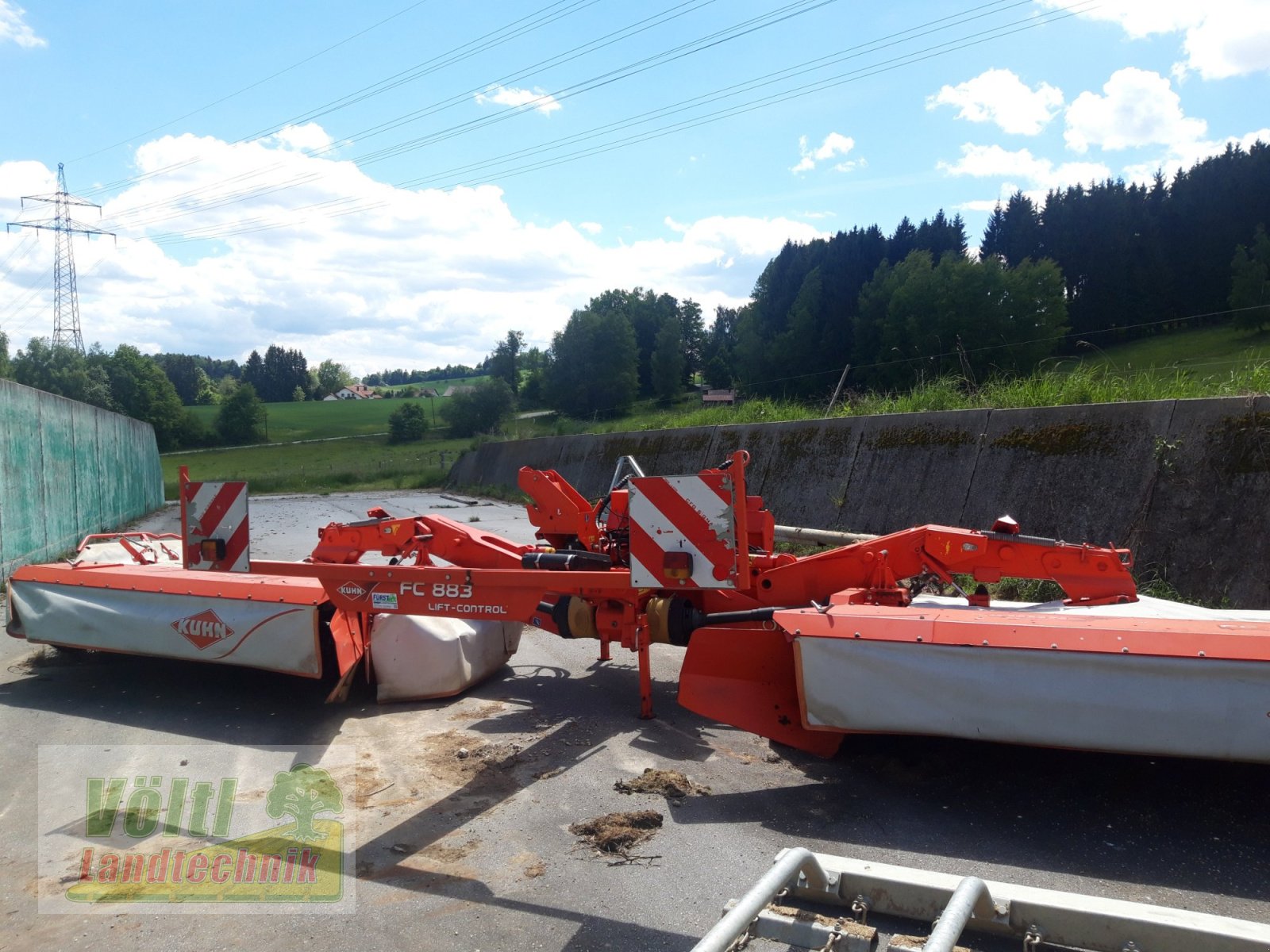 Mähwerk типа Kuhn FC 883, Gebrauchtmaschine в Hutthurm bei Passau (Фотография 1)