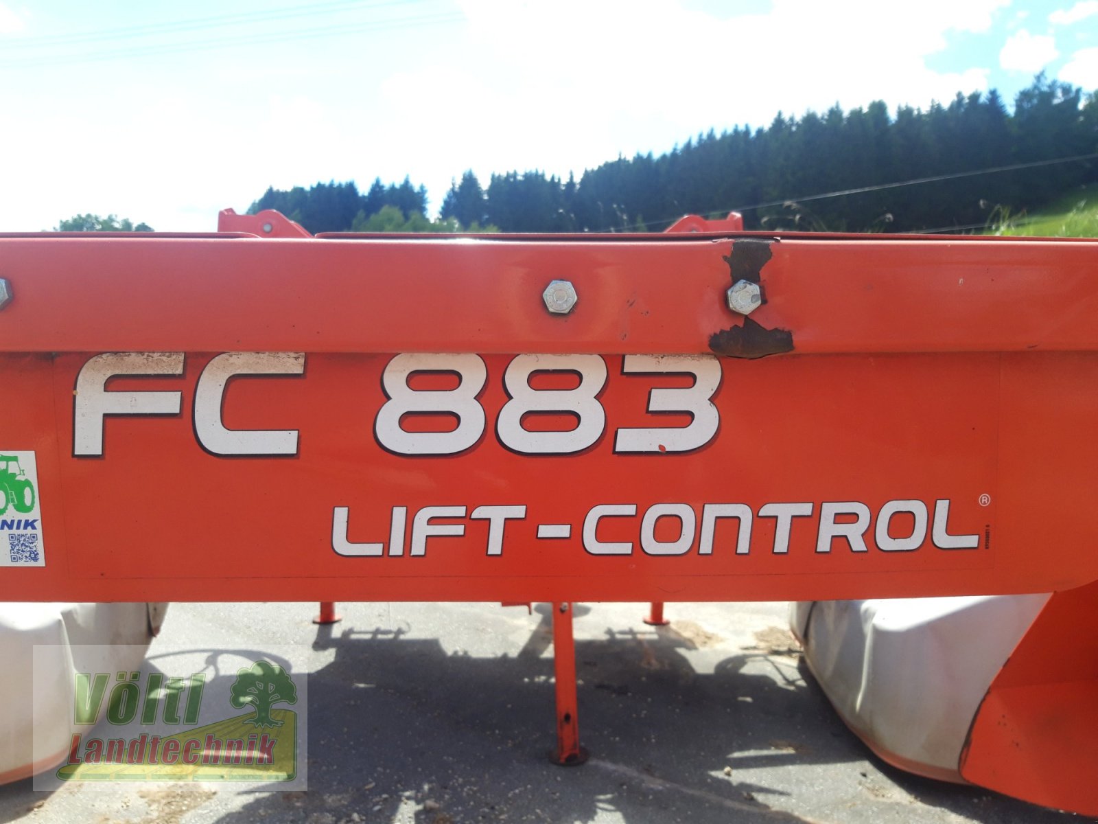 Mähwerk типа Kuhn FC 883, Gebrauchtmaschine в Hutthurm bei Passau (Фотография 4)