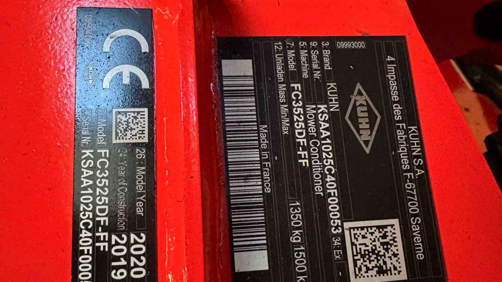 Mähwerk des Typs Kuhn FC10030 + FC3525F  Skårlægger Med stål finger crimper, Gebrauchtmaschine in Løgstør (Bild 10)