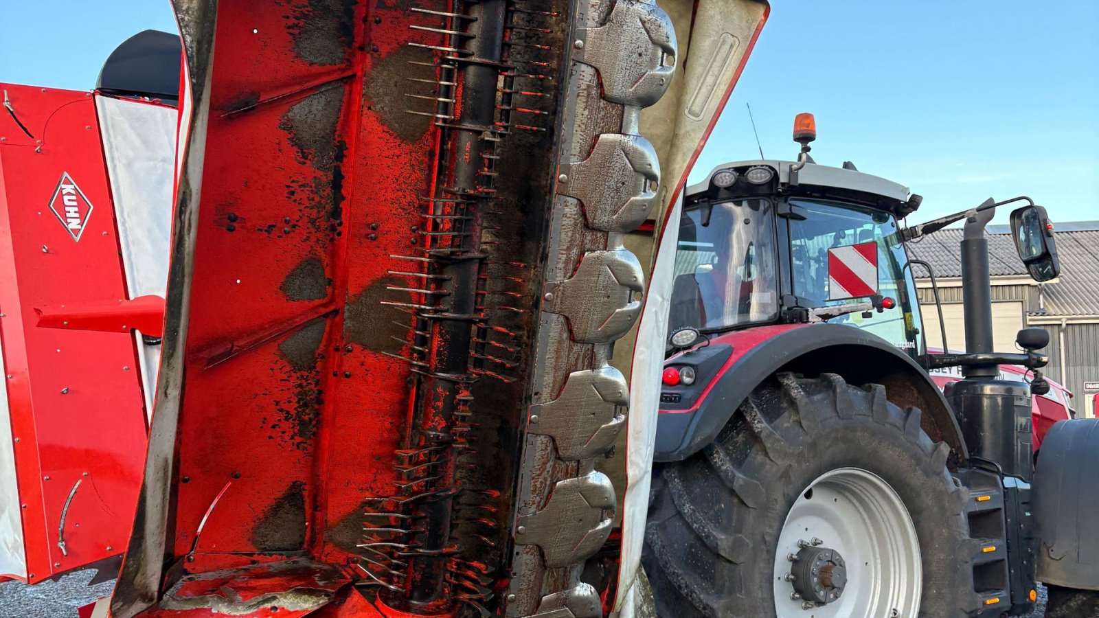 Mähwerk des Typs Kuhn FC10030 + FC3525F  Skårlægger Med stål finger crimper, Gebrauchtmaschine in Løgstør (Bild 15)