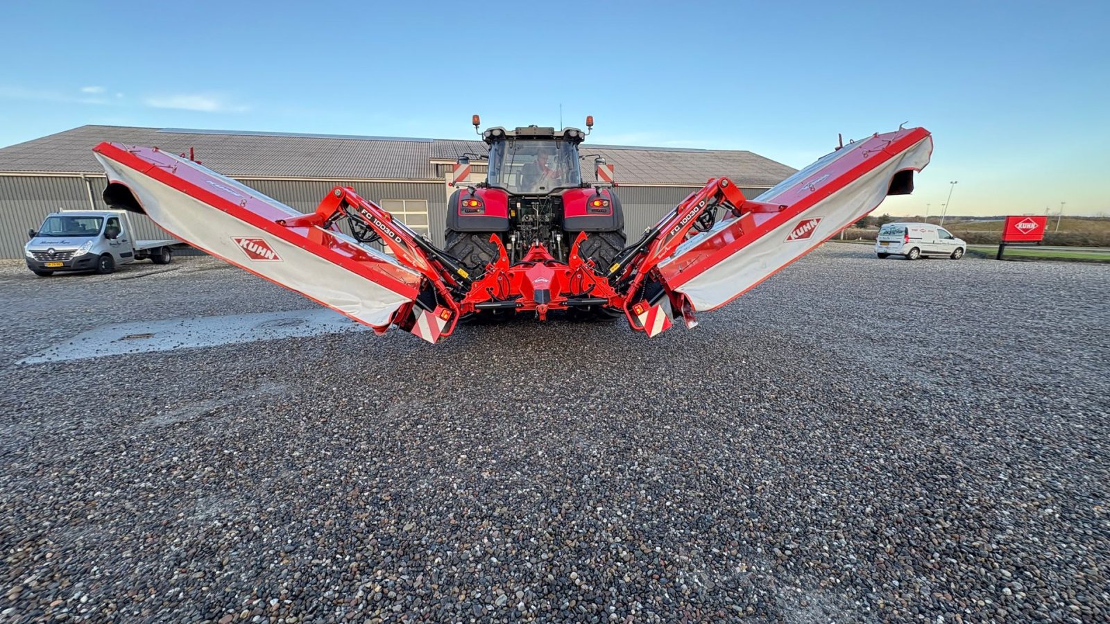 Mähwerk des Typs Kuhn FC10030 + FC3525F  Skårlægger Med stål finger crimper, Gebrauchtmaschine in Løgstør (Bild 3)