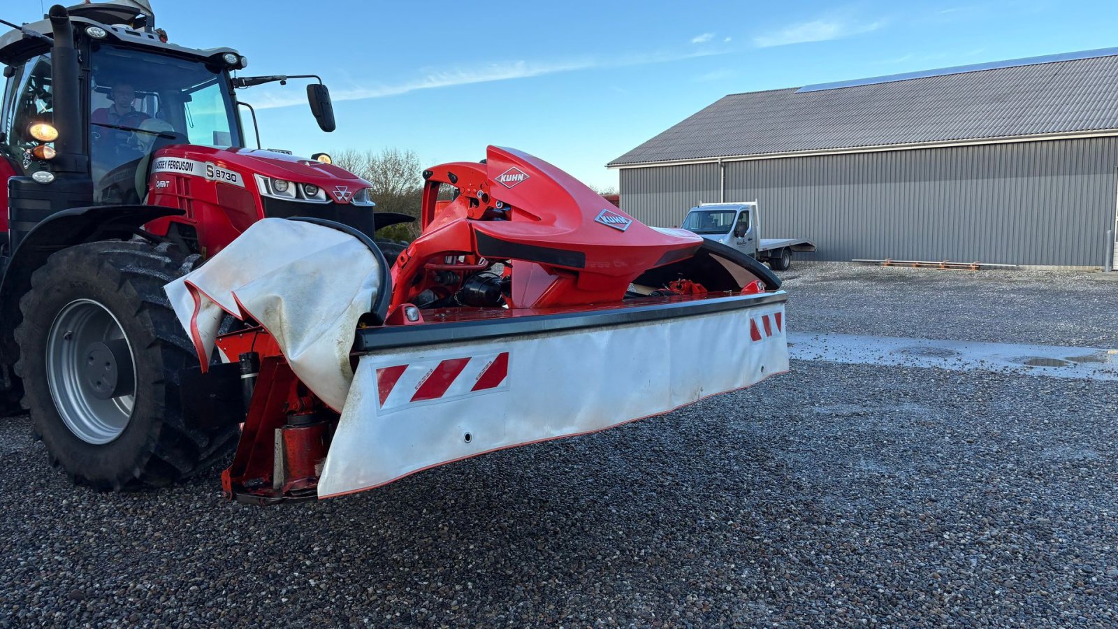 Mähwerk des Typs Kuhn FC10030 + FC3525F  Skårlægger Med stål finger crimper, Gebrauchtmaschine in Løgstør (Bild 1)