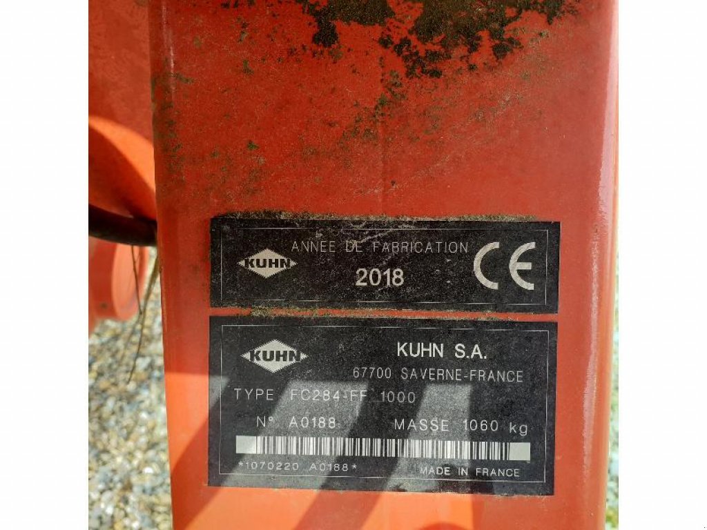 Mähwerk of the type Kuhn FC284-FF, Gebrauchtmaschine in HERLIN LE SEC (Picture 4)