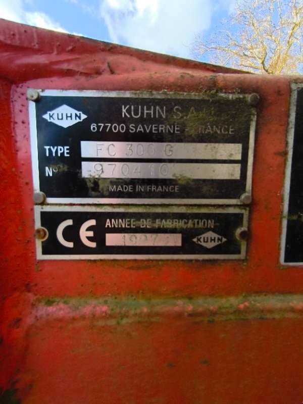 Mähwerk za tip Kuhn FC303GLV, Gebrauchtmaschine u Dol-de-Bretagne (Slika 6)