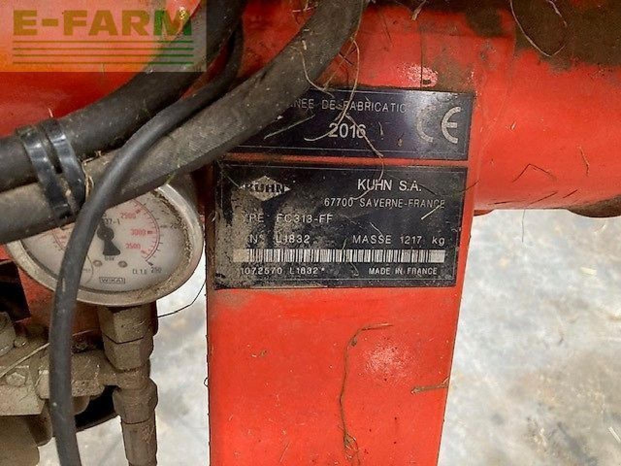 Mähwerk van het type Kuhn fc313-ff achtermaaier, Gebrauchtmaschine in gg VEGHEL (Foto 2)