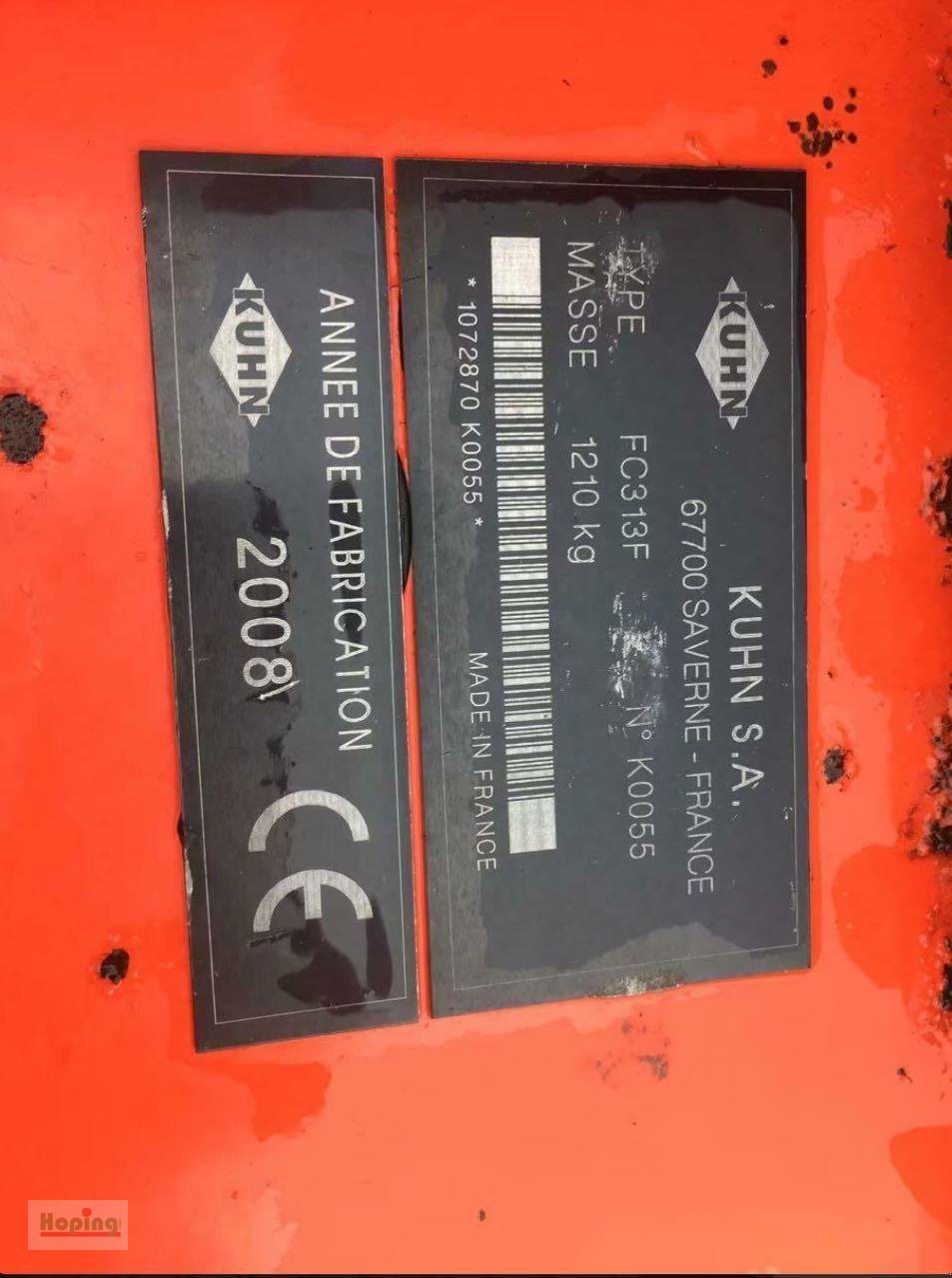 Mähwerk tipa Kuhn FC313, Gebrauchtmaschine u Bakum (Slika 12)