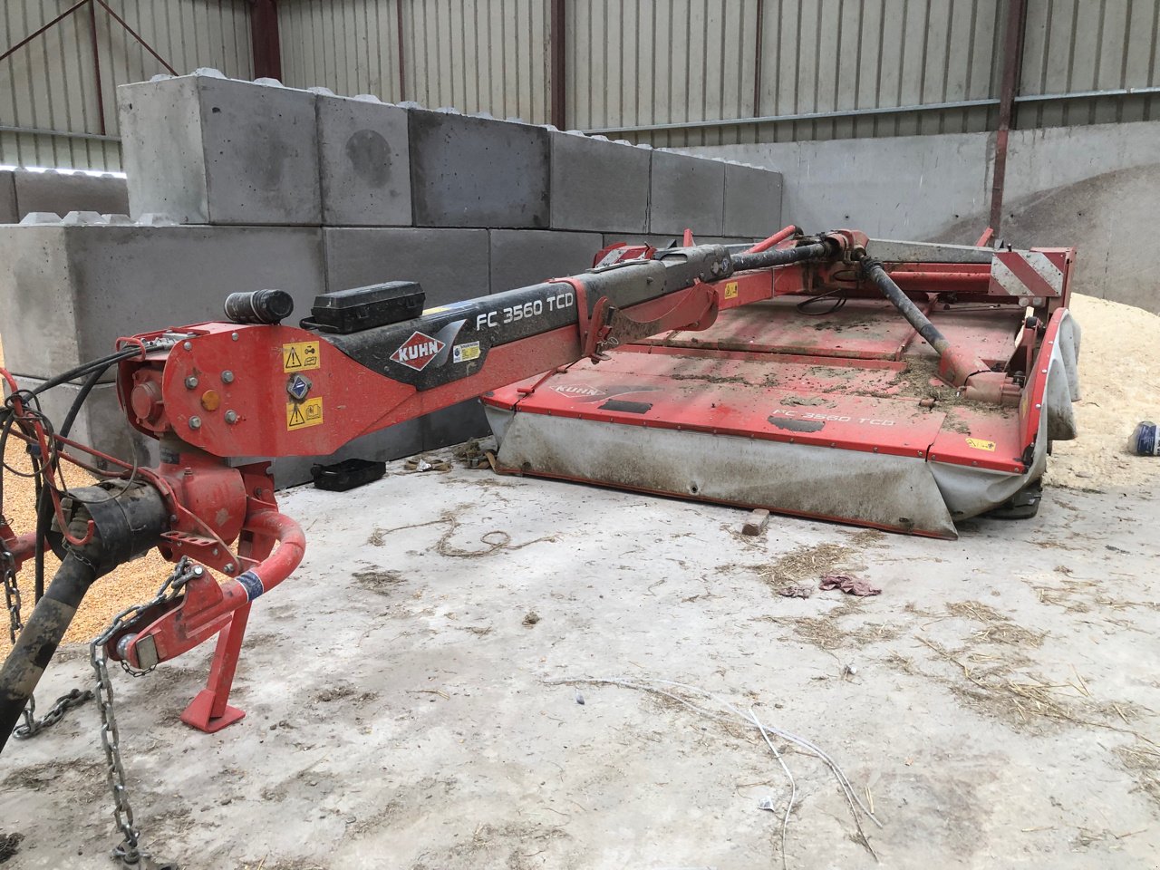 Mähwerk του τύπου Kuhn Fc3560 tcd, Gebrauchtmaschine σε Brabant-le-Roi (Φωτογραφία 2)