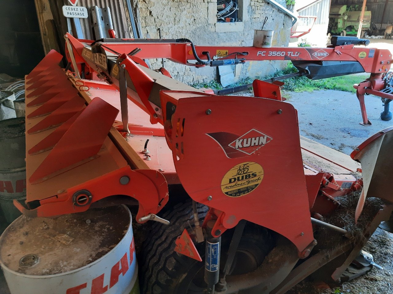 Mähwerk typu Kuhn fc3560tld, Gebrauchtmaschine v MANDRES-SUR-VAIR (Obrázek 9)