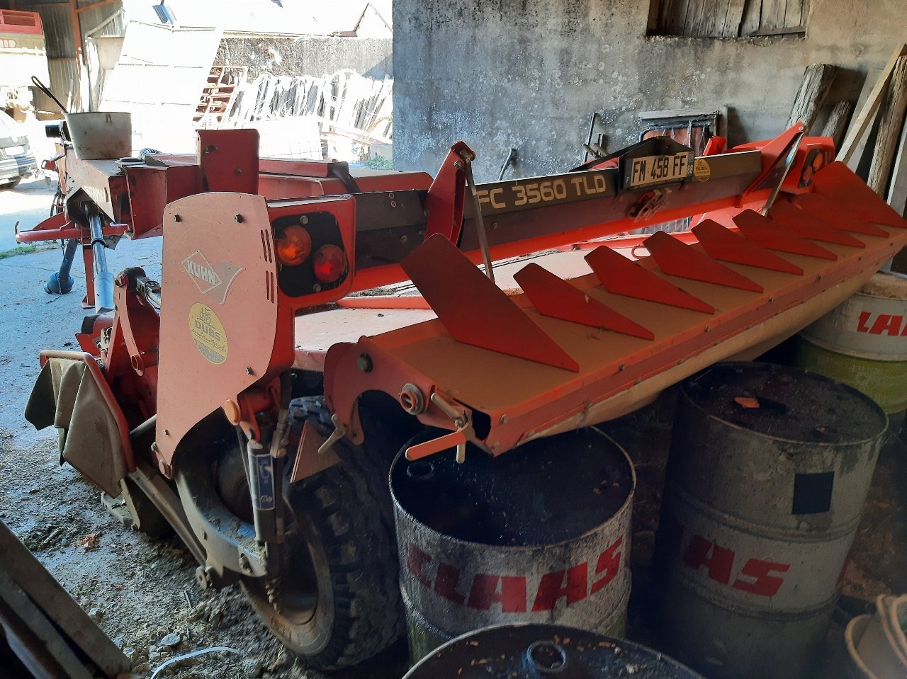 Mähwerk typu Kuhn fc3560tld, Gebrauchtmaschine v MANDRES-SUR-VAIR (Obrázek 8)