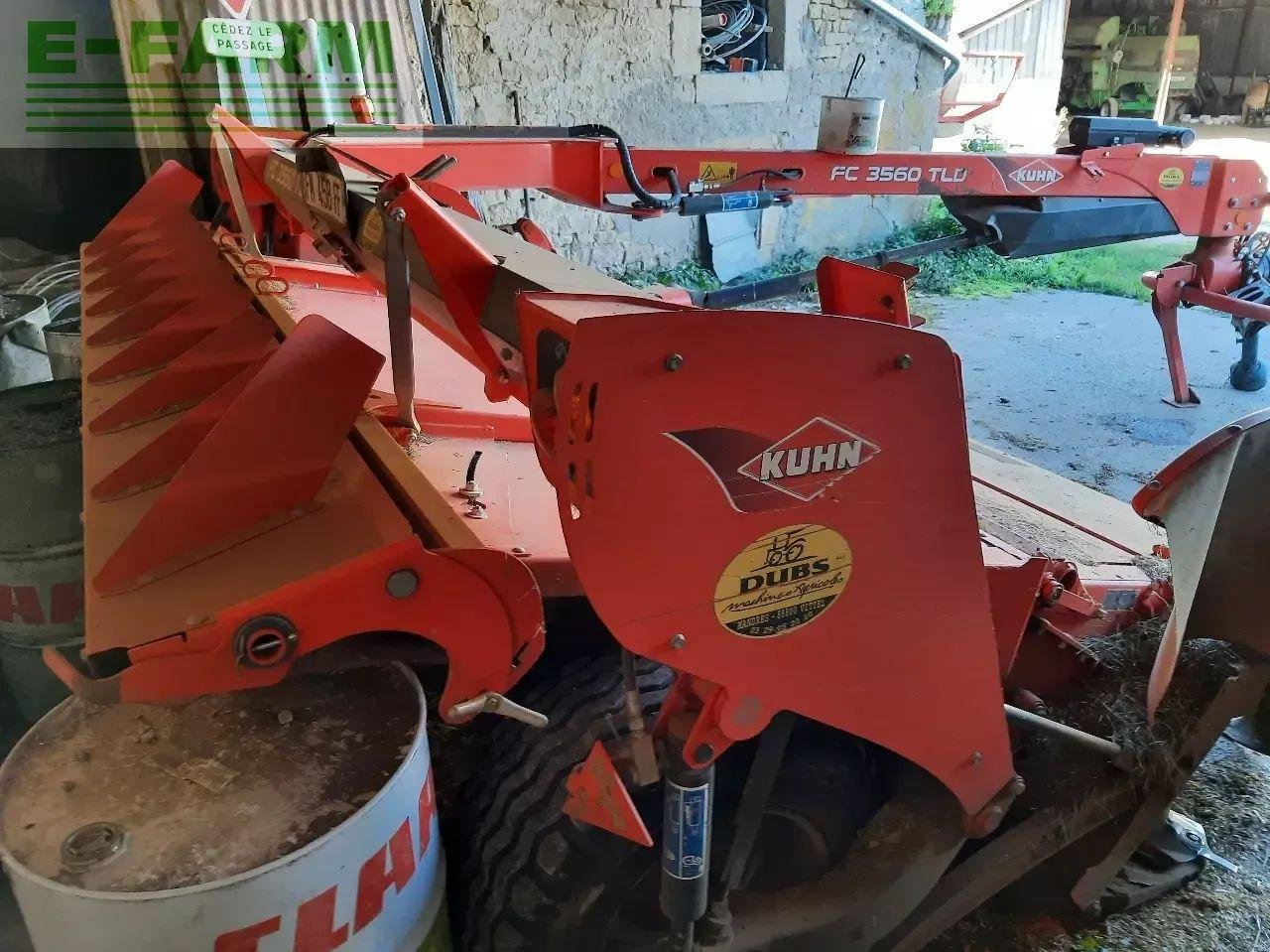 Mähwerk of the type Kuhn fc3560tld, Gebrauchtmaschine in CHAUVONCOURT (Picture 9)