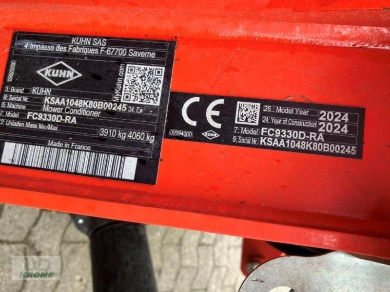 Mähwerk типа Kuhn FC9330 RA, Gebrauchtmaschine в Spelle (Фотография 23)