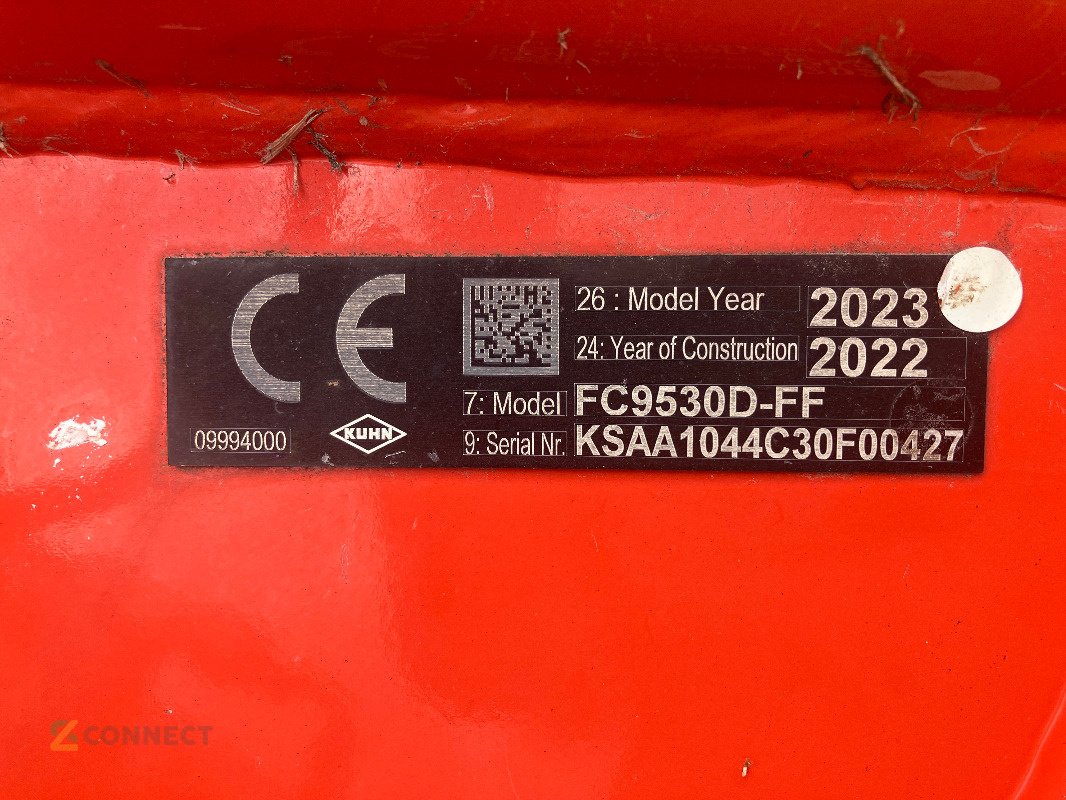 Mähwerk of the type Kuhn FC9530D-FF, Gebrauchtmaschine in Sonnewalde (Picture 7)