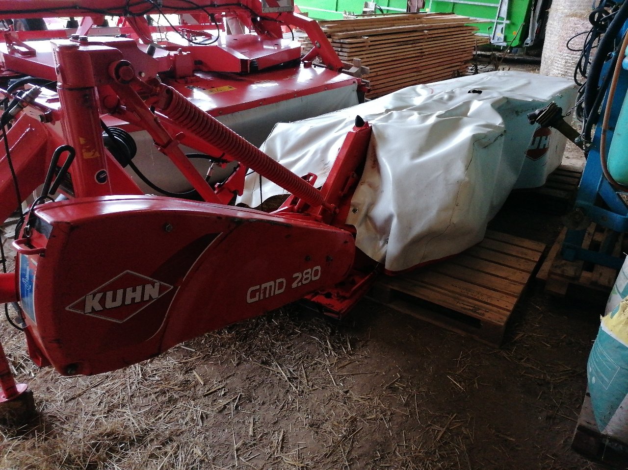 Mähwerk typu Kuhn GMD 280 FF, Gebrauchtmaschine v Saint-Nabord (Obrázek 6)