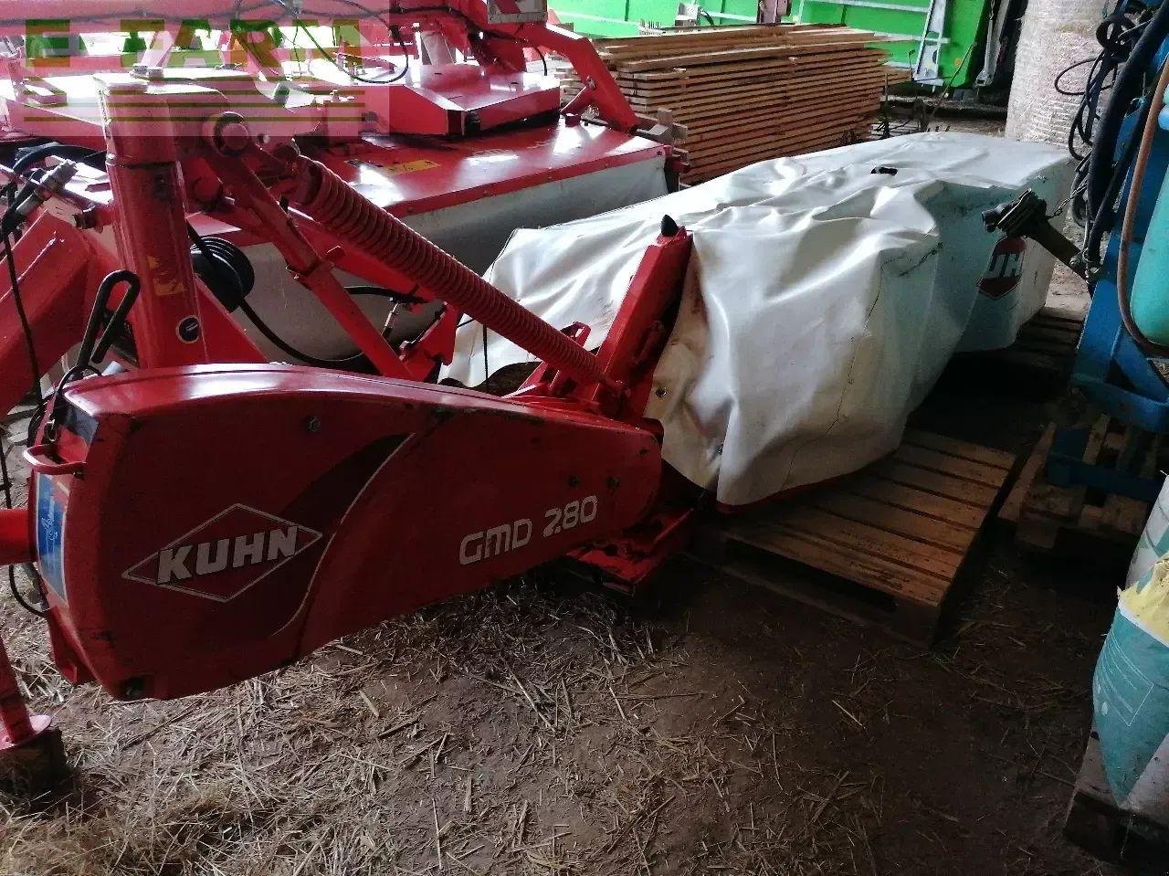 Mähwerk Türe ait Kuhn gmd 280 ff, Gebrauchtmaschine içinde CHAUVONCOURT (resim 6)