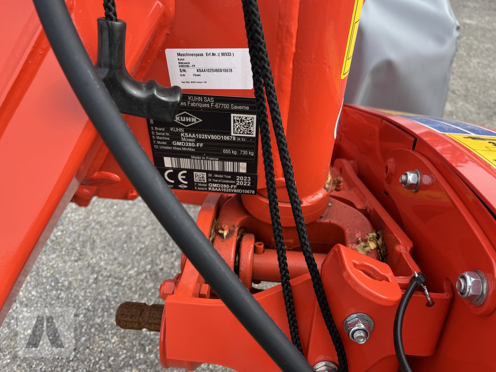 Mähwerk des Typs Kuhn GMD 280-FF, Neumaschine in Eggenfelden (Bild 8)