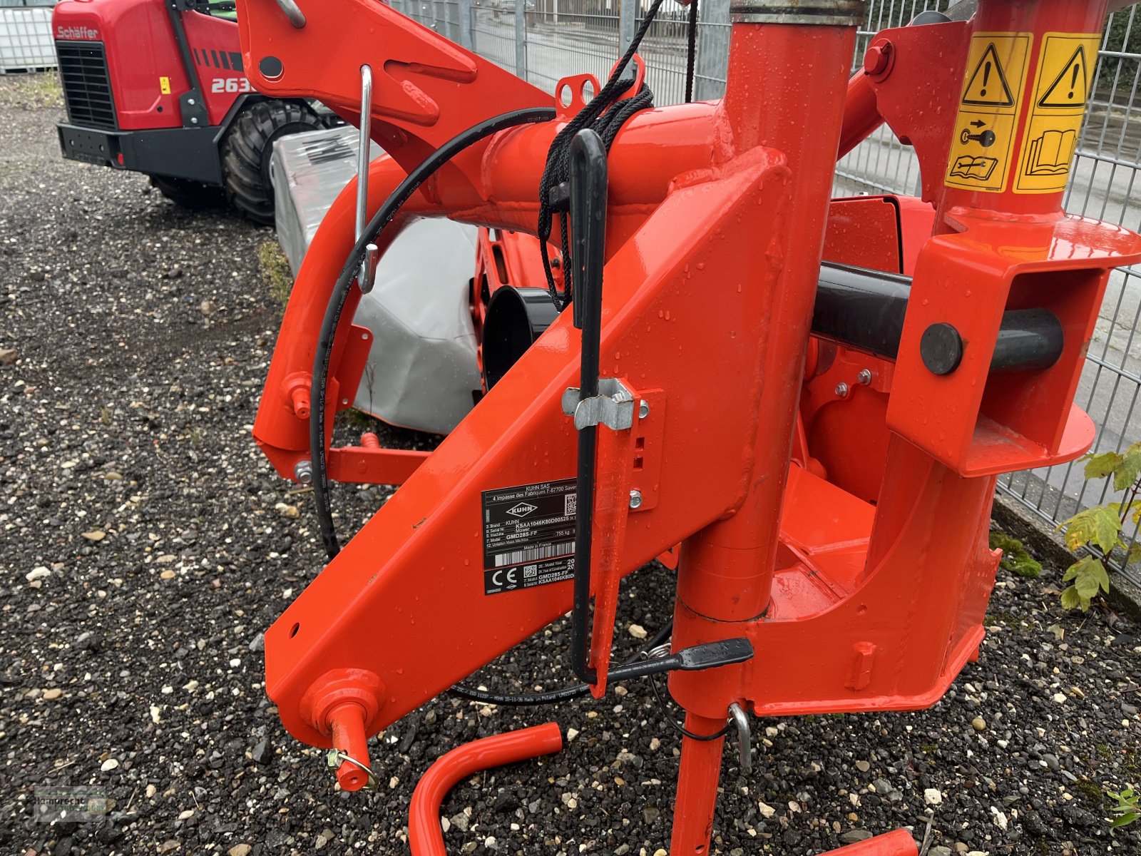 Mähwerk des Typs Kuhn GMD 285 FF, Neumaschine in Holzheim (Bild 5)