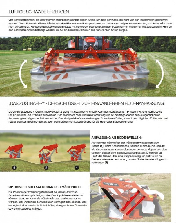 Mähwerk tip Kuhn GMD 310 F-FF, Neumaschine in Mittelrüsselbach (Poză 2)