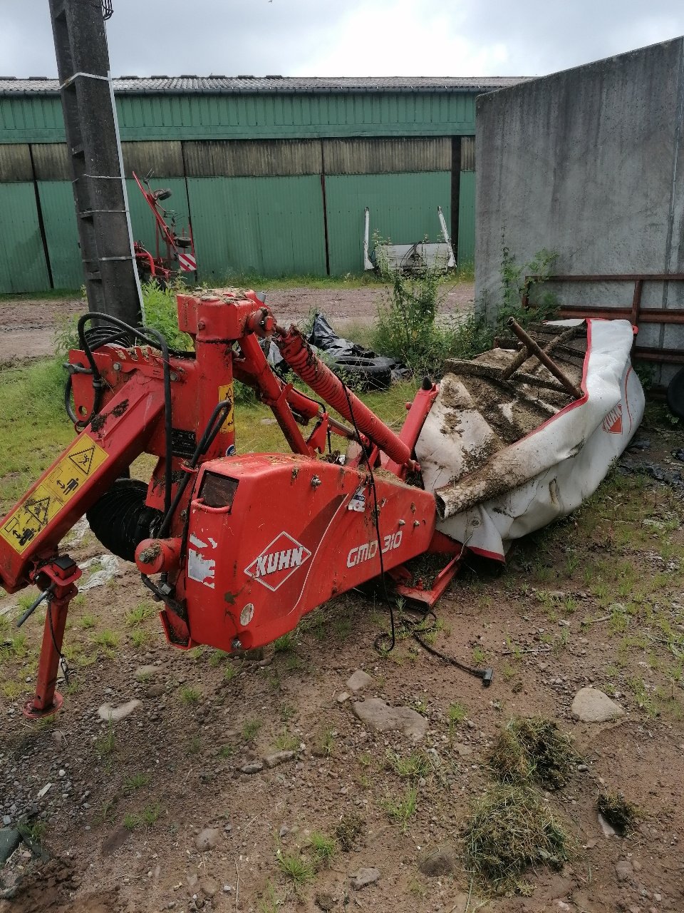 Mähwerk des Typs Kuhn Gmd 310 FF, Gebrauchtmaschine in Saint-Nabord (Bild 3)