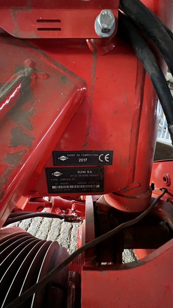 Mähwerk typu Kuhn GMD 310-FF, Gebrauchtmaschine v Nasbinals (Obrázek 7)