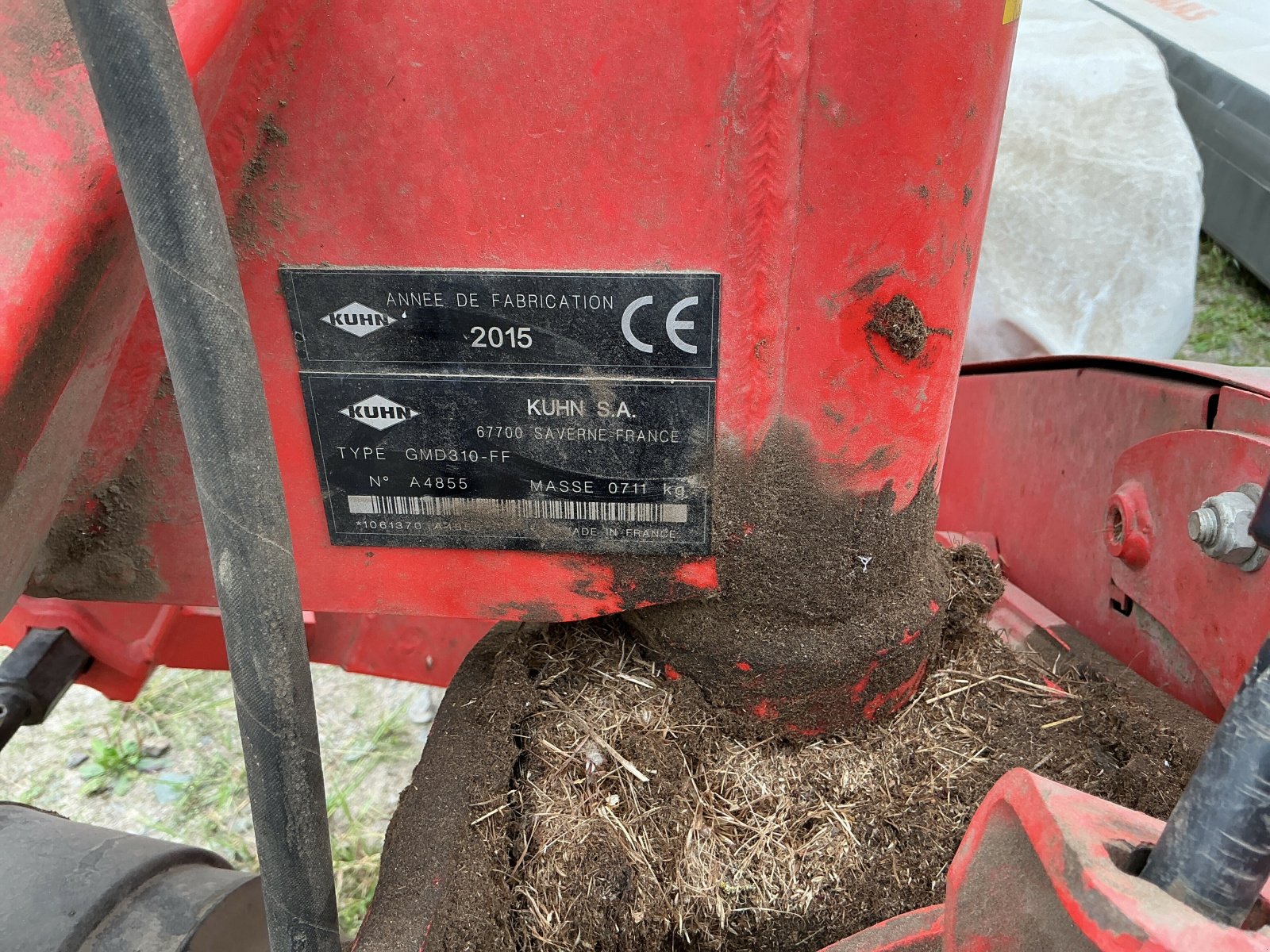 Mähwerk of the type Kuhn GMD 310 FF, Gebrauchtmaschine in ST CLEMENT DE LA PLACE (Picture 8)