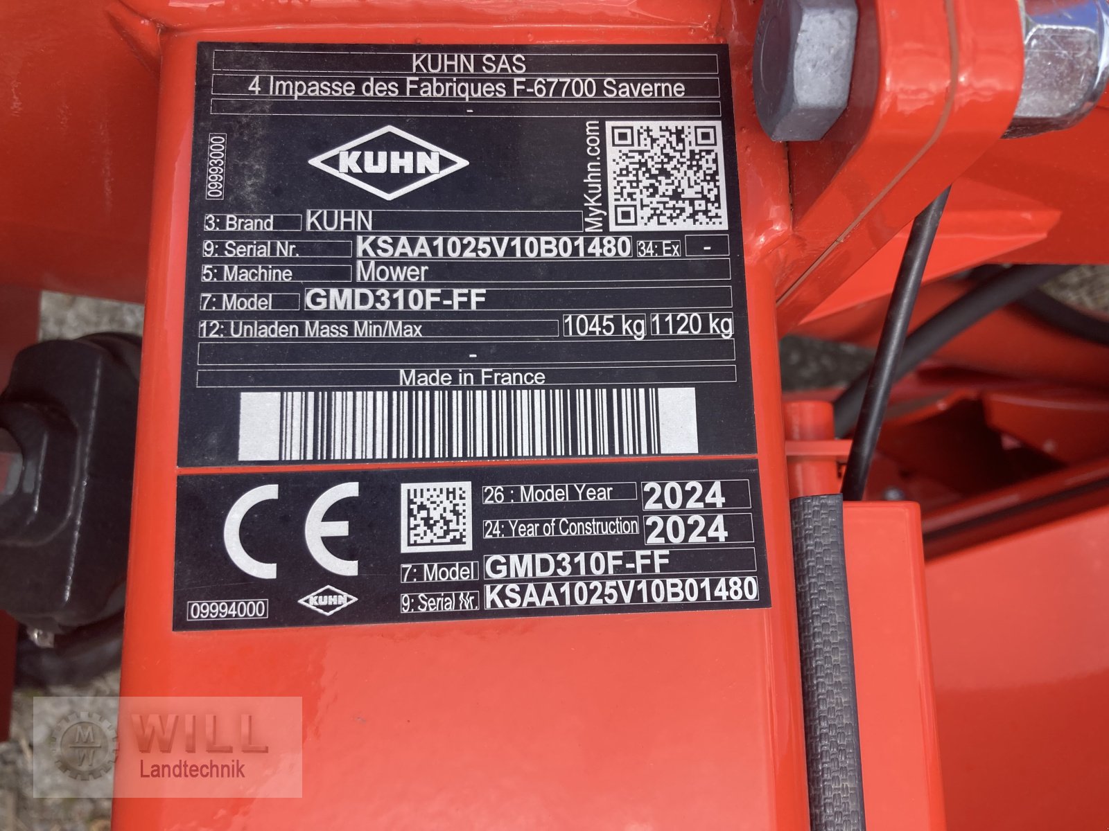 Mähwerk typu Kuhn GMD 310 FF, Neumaschine v Rudendorf (Obrázek 2)