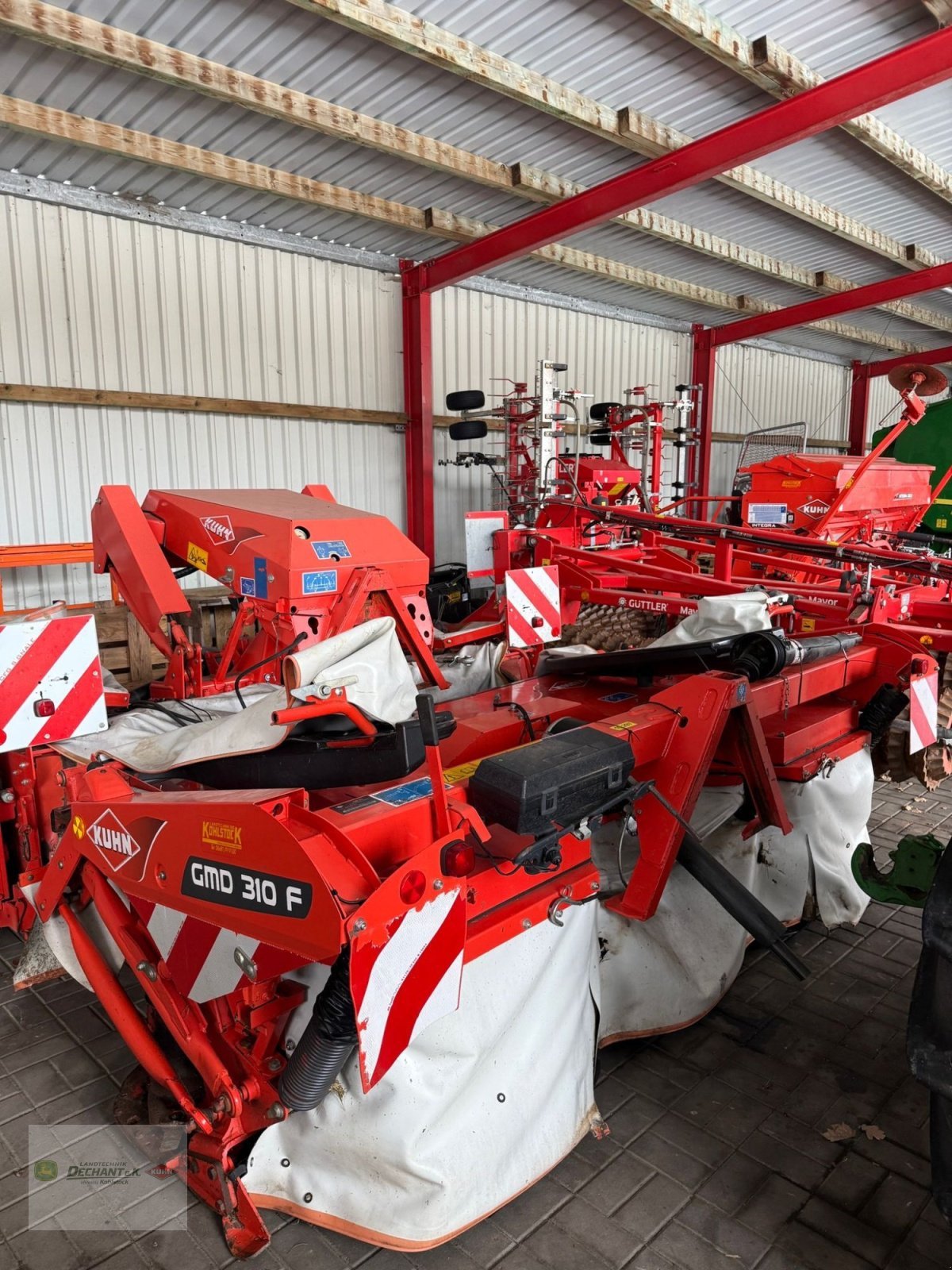 Mähwerk van het type Kuhn GMD 310 FF, Gebrauchtmaschine in Tann (Foto 3)