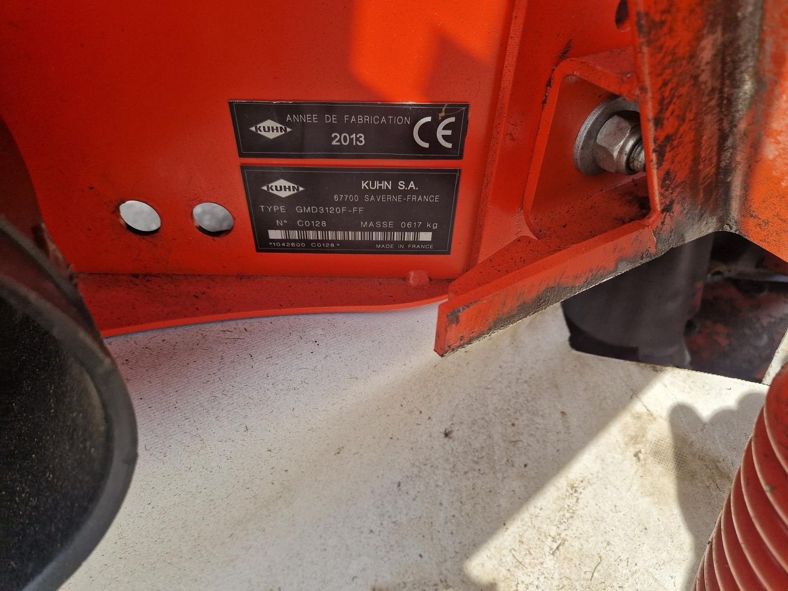 Mähwerk tip Kuhn GMD 3120 F FF Compact, Gebrauchtmaschine in Grünbach (Poză 5)