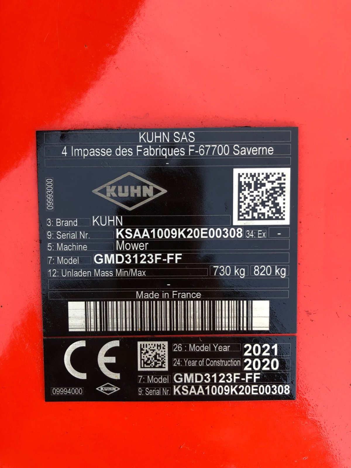 Mähwerk a típus Kuhn GMD 3123 F-FF, Gebrauchtmaschine ekkor: Bodenkirchen (Kép 11)