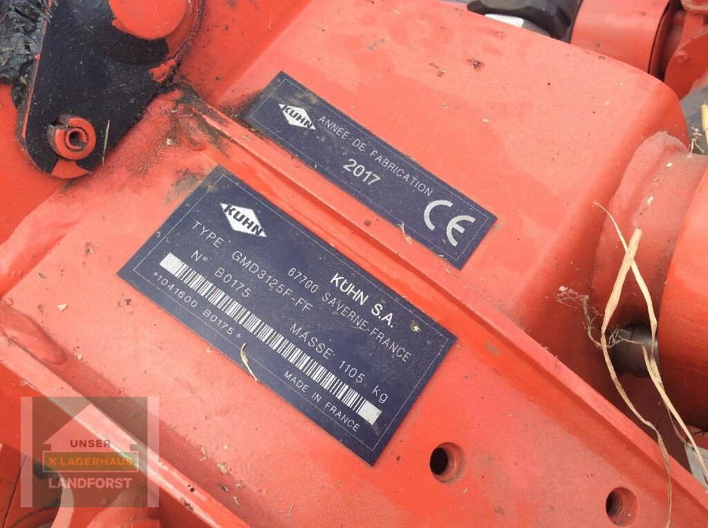 Mähwerk of the type Kuhn GMD 3125 F-FF, Gebrauchtmaschine in Kobenz bei Knittelfeld (Picture 12)