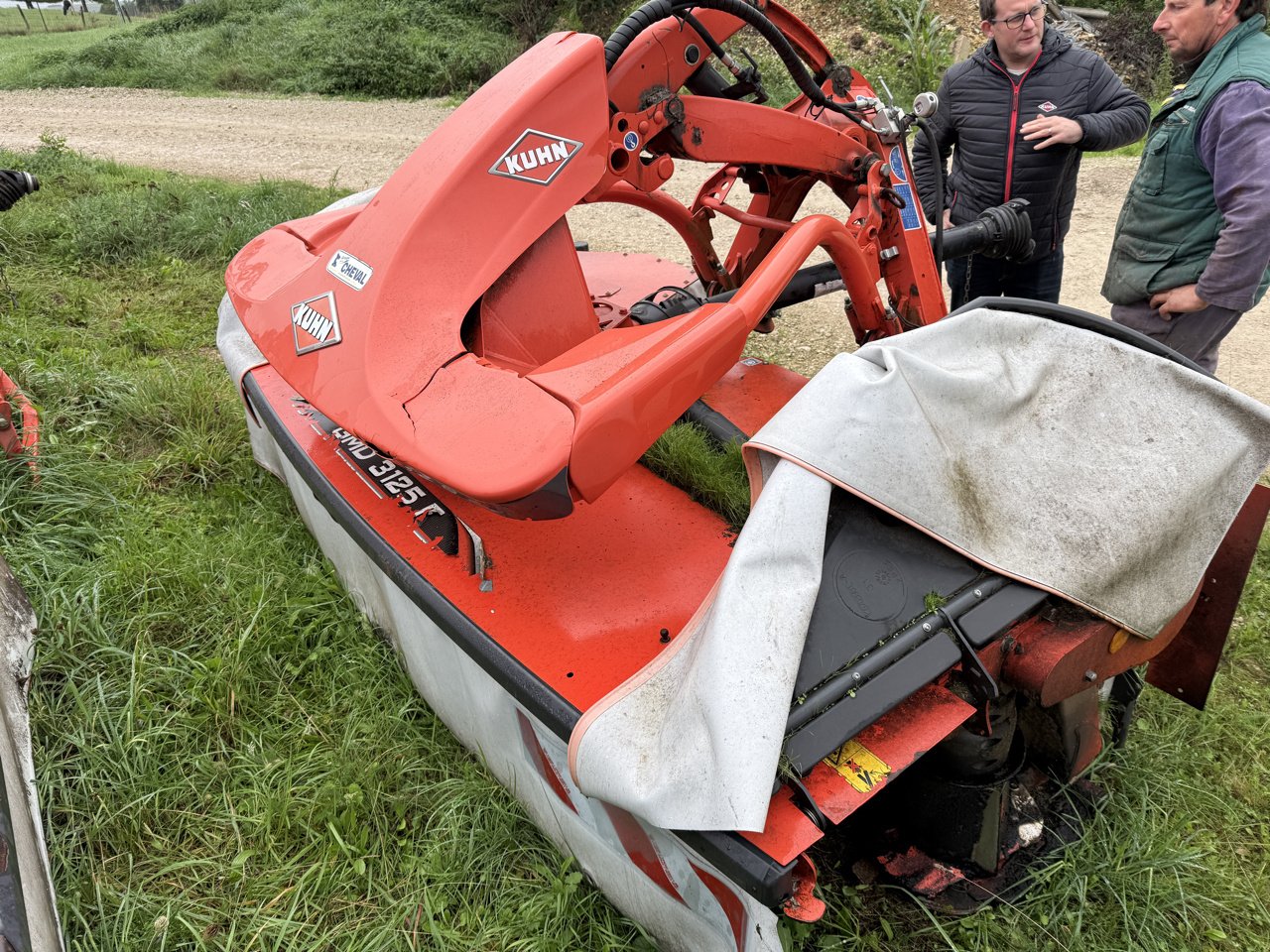 Mähwerk a típus Kuhn GMD 3125 F-FF, Gebrauchtmaschine ekkor: Chauvoncourt (Kép 3)